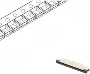 CONNFLY Connector: FFC (FPC) | horizontal