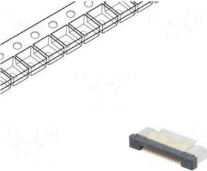 CONNFLY Connector: FFC (FPC) | horizontal