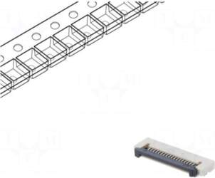 CONNFLY Connector: FFC (FPC) | horizontal