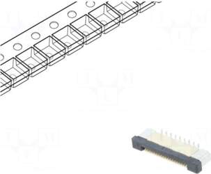 CONNFLY Connector: FFC/FPC | tinned |