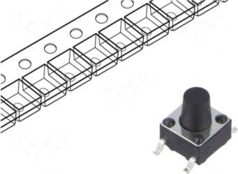 CONNFLY Microswitch TACT | SPST |