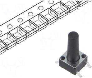 CONNFLY Microswitch TACT | SPST |
