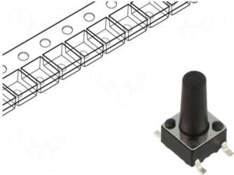 CONNFLY Microswitch TACT | SPST |