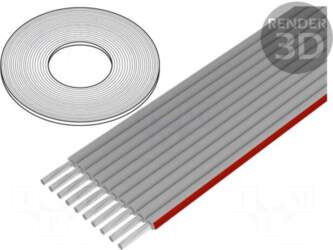 CONNFLY Wire: ribbon | 1mm |