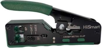 Crimping Tool with Stripper and Cutter