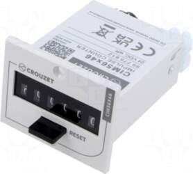 CROUZET Counter: electromechanical | mechanical indicator