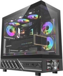 DarkFlash DS950V computer case with display