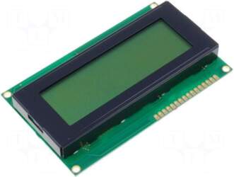 DISPLAY ELEKTRONIK Display: LCD | alphanumeric