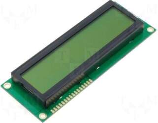 DISPLAY ELEKTRONIK Display: LCD | alphanumeric