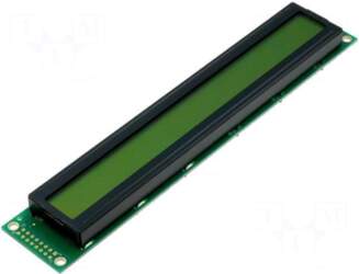 DISPLAY ELEKTRONIK Display: LCD | alphanumeric