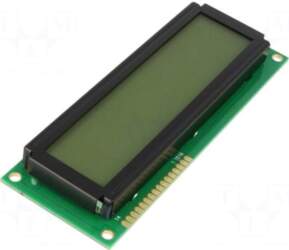 DISPLAY ELEKTRONIK Display: LCD | alphanumeric