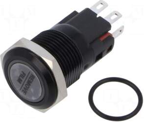 E-SWITCH Switch: vandal resistant | Pos: