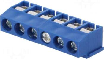 ECE PCB terminal block | angled