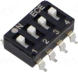 ECE Switch: DIP-SWITCH | Poles number: