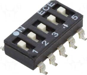 ECE Switch: DIP-SWITCH | Poles number: