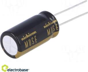 Electro Base Capacitor: electrolytic; THT; 47uF