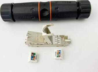 ElectroBase ® Coupler, CAT6A STP, Shielded