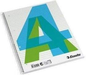 Exercise book with spiral  Esselte, A4/70