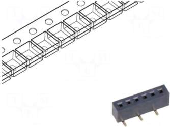 GCT Connector: pin strips | socket