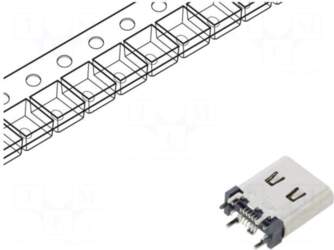 GCT Connector: USB C | socket