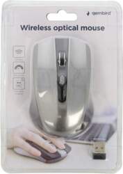 GEMBIRD Mouse | black,dark silver