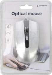 GEMBIRD Mouse | black,silver |