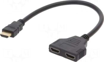 GEMBIRD Splitter | passive | black