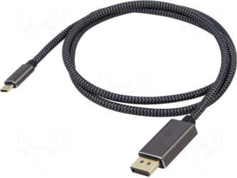 Goobay Cable | DisplayPort plug,USB