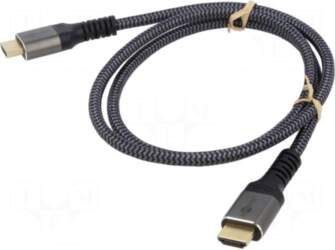 Goobay Cable | HDMI plug,both