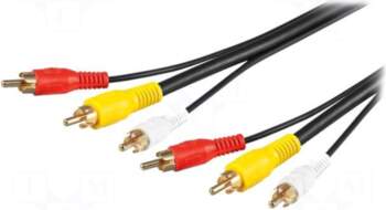 Goobay Cable | RCA plug x3