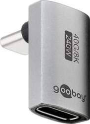 Goobay USB-C Adapter Vertical 90° Long