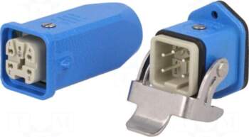 HARTING Connector: rectangular | male +