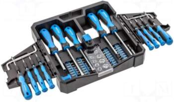 HÖGERT TECHNIK Screwdriver: universal-set | 63pcs