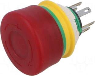 IDEC Switch: emergency stop | 16mm
