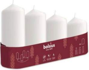 Interjeram bolsius Candle cylinder 4 pcs