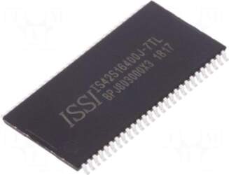 ISSI DRAM memory | 4Mx16bit |