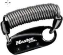 Karabińczyk z kablem Master Lock 1551EURDBLK