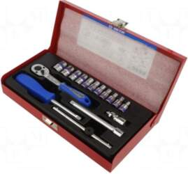 KING TONY Wrench-set | 6-angles,socket