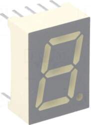 KINGBRIGHT ELECTRONIC Display: LED | 7-segment