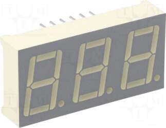 KINGBRIGHT ELECTRONIC Display: LED | 7-segment