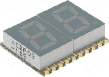 KINGBRIGHT ELECTRONIC Display: LED | 7-segment