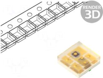 KINGBRIGHT ELECTRONIC LED | red/blue |
