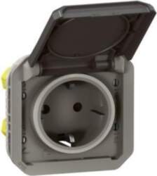 LEGRAND Socket Plexo 069871L, anthracite, with