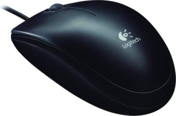Logitech B100 Opt Optical Mouse black