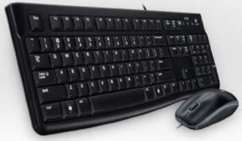 Logitech Desktop MK120 black USB