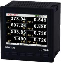LUMEL Meter: network parameters | digital