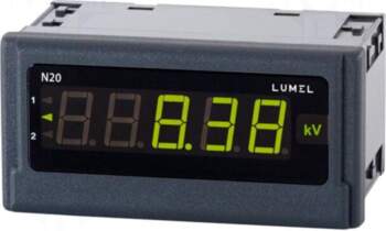 LUMEL Meter: temperature | digital,mounting