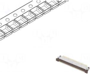 MOLEX Connector: FFC/FPC | gold-plated |