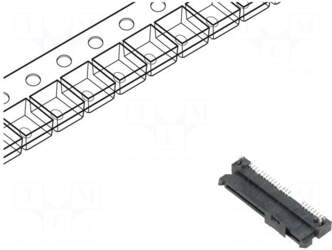 MOLEX Connector: SATA | socket |