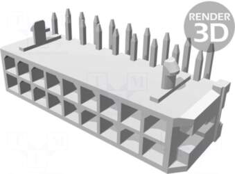 MOLEX Connector: wire-board | socket |